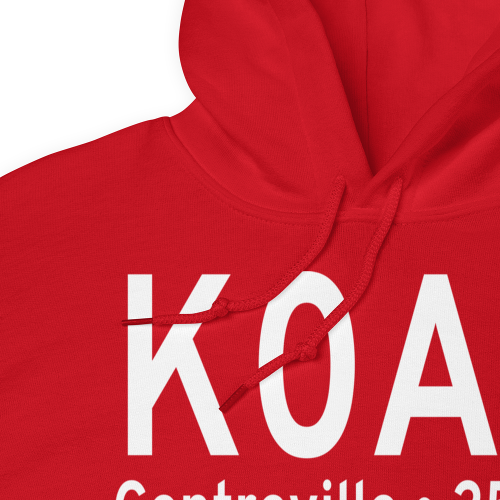 Bibb County Airport (K0A8) ICAO Hoodie Sweatshirt 