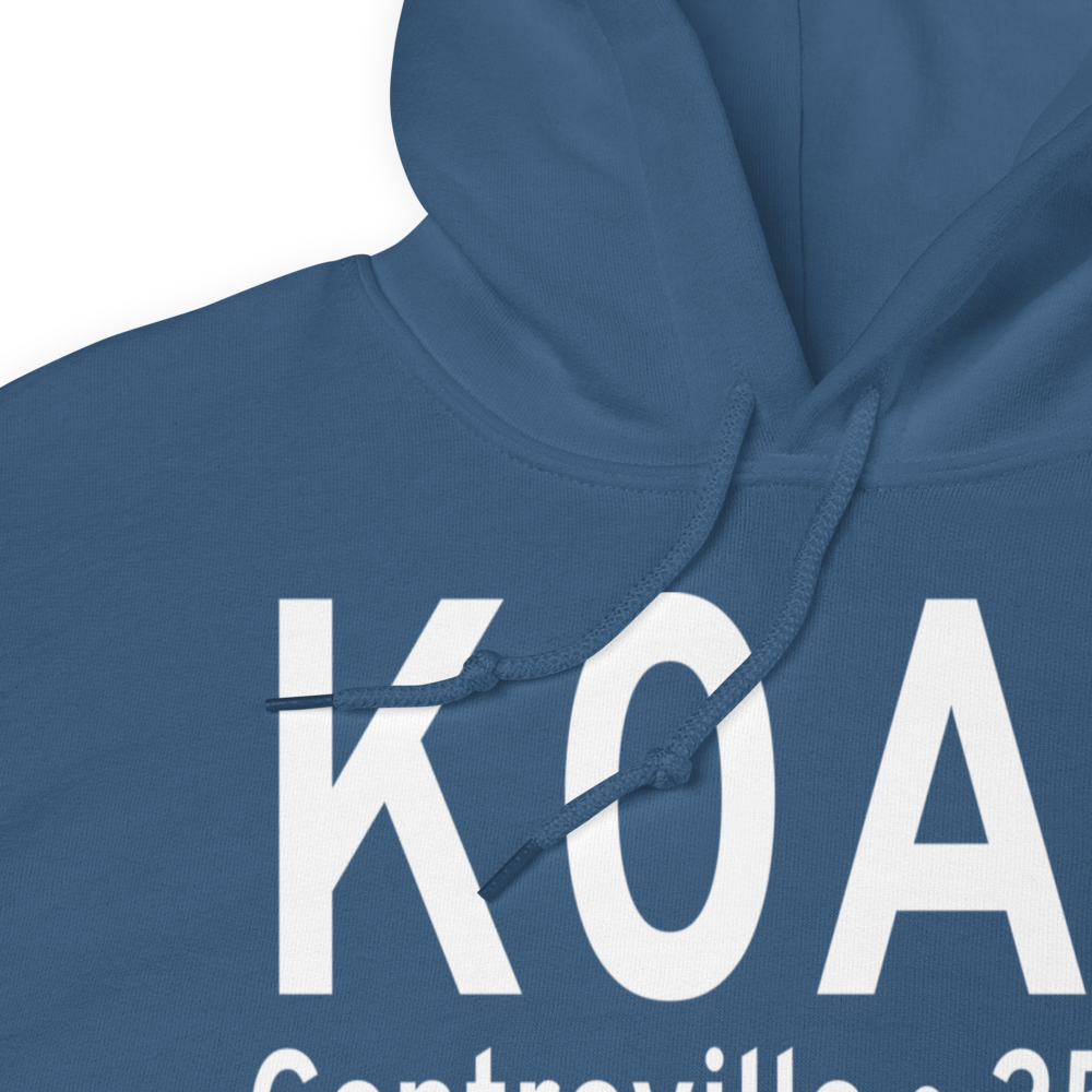 Bibb County Airport (K0A8) ICAO Hoodie Sweatshirt 