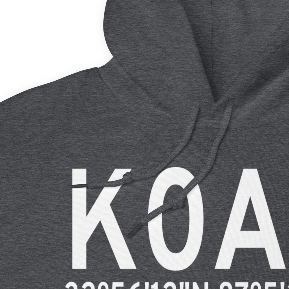 Bibb County Airport (K0A8) ICAO Hoodie Sweatshirt 