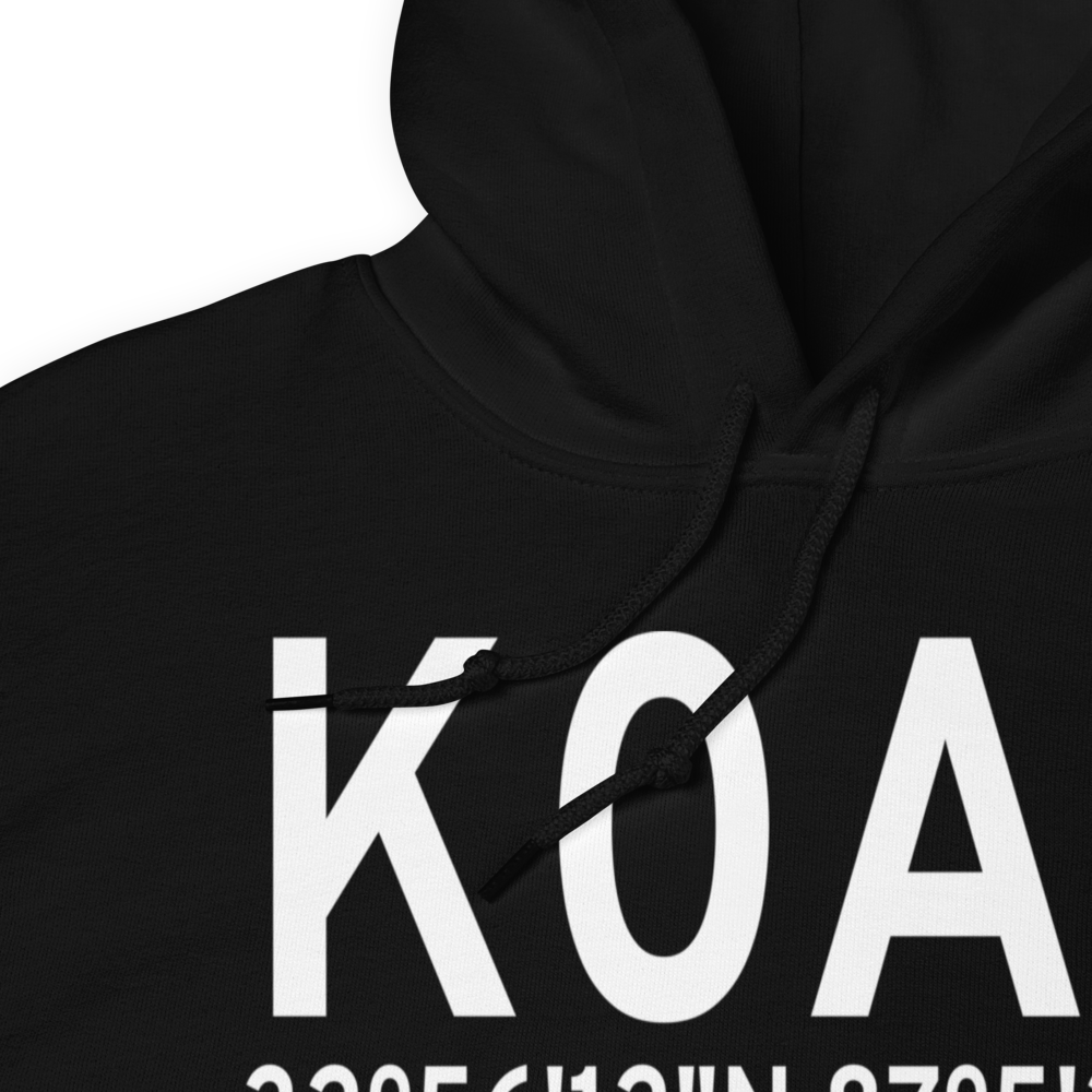 Bibb County Airport (K0A8) ICAO Hoodie Sweatshirt 