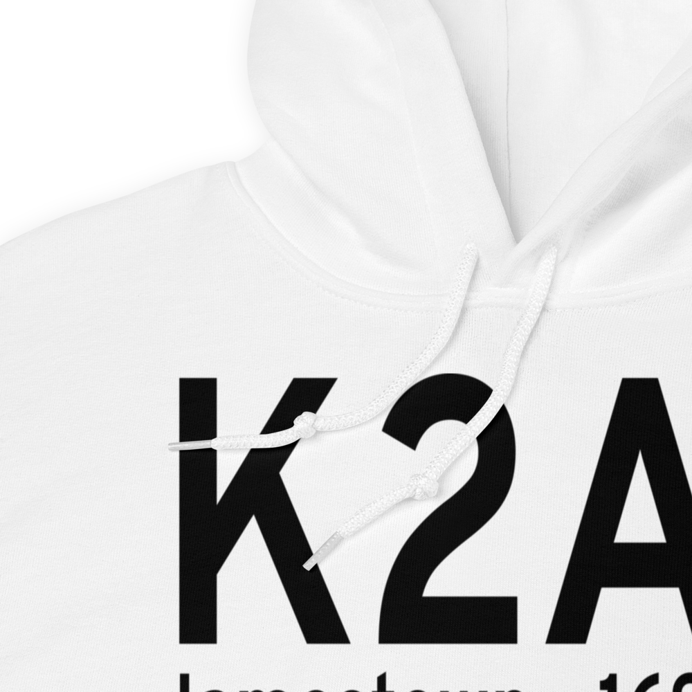 Jamestown Municipal Airport (K2A1) ICAO Hoodie Sweatshirt 