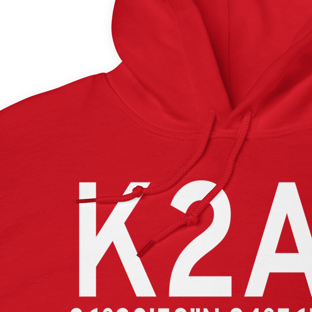 Jamestown Municipal Airport (K2A1) ICAO Hoodie Sweatshirt 