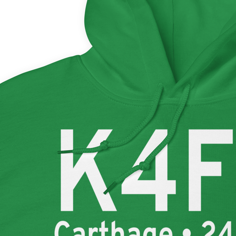 Panola County Sharpe Field (K4F2) ICAO Hoodie Sweatshirt 