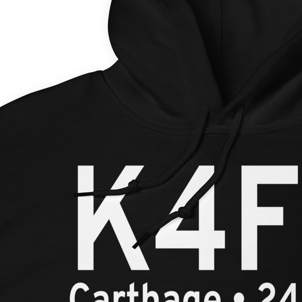 Panola County Sharpe Field (K4F2) ICAO Hoodie Sweatshirt 