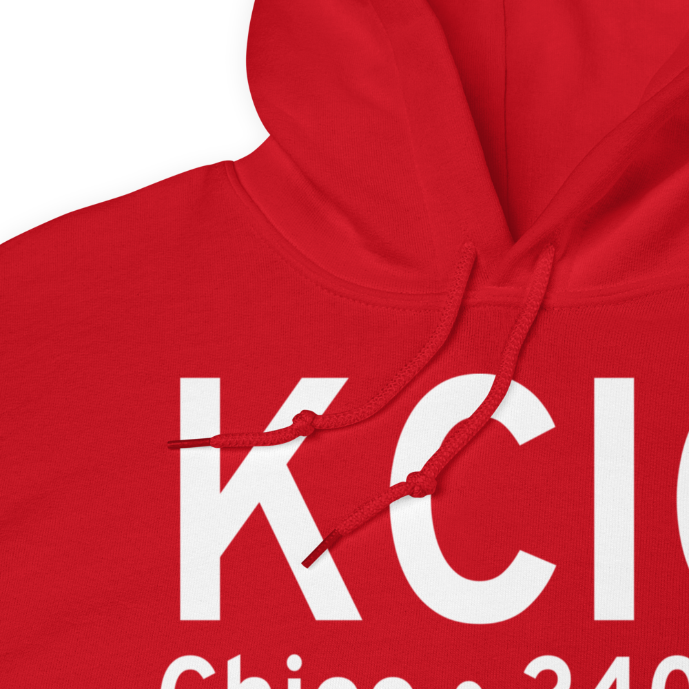 Chico Municipal Airport (KCIC) ICAO Hoodie Sweatshirt 