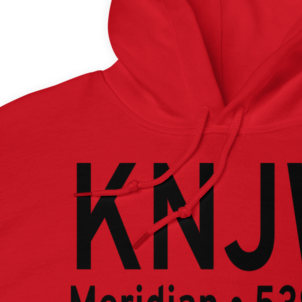 Joe Williams Nolf Airport (KNJW) ICAO Hoodie Sweatshirt 