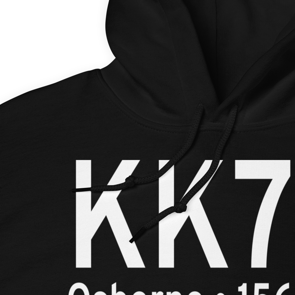 Osborne Municipal Airport (KK75) ICAO Hoodie Sweatshirt 