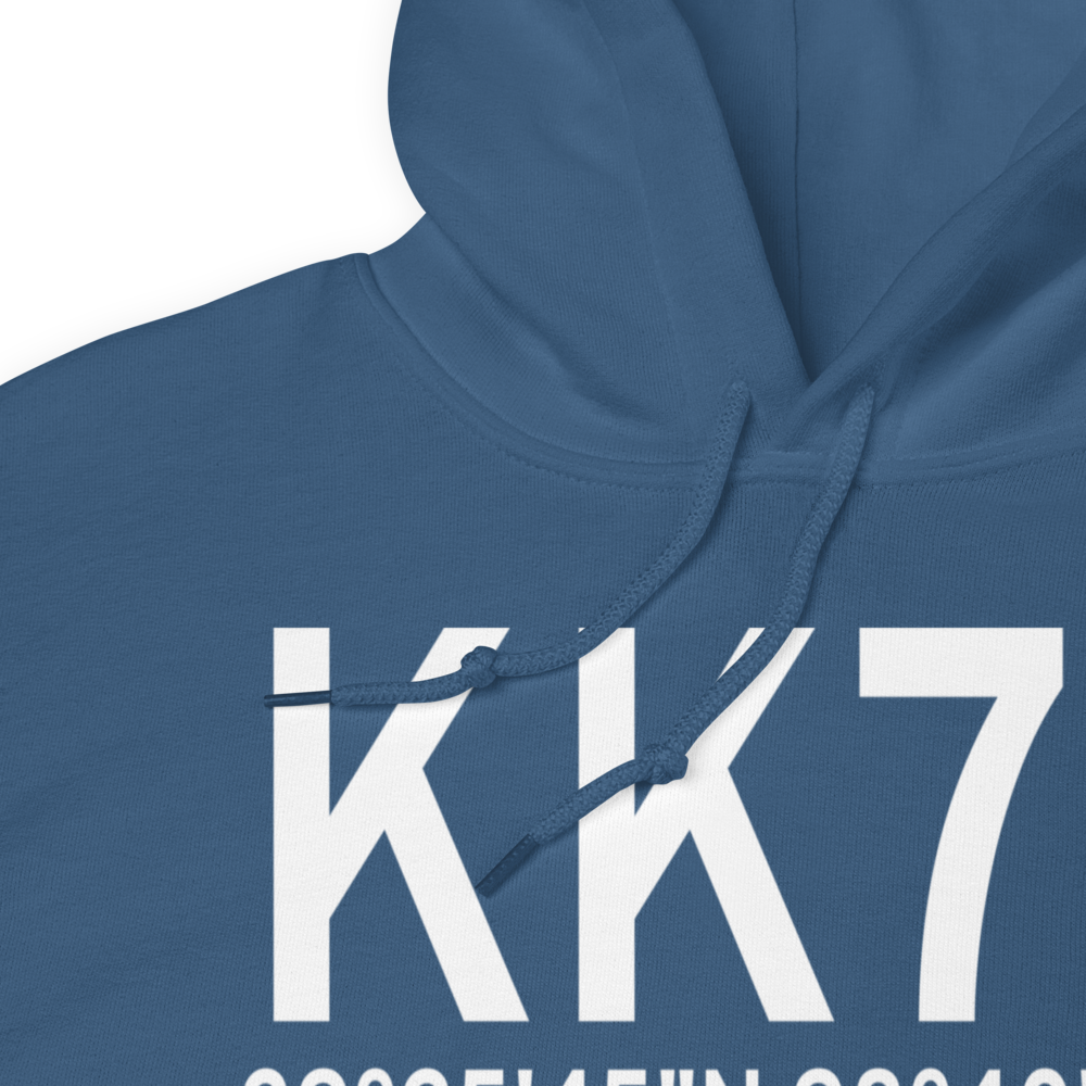 Osborne Municipal Airport (KK75) ICAO Hoodie Sweatshirt 