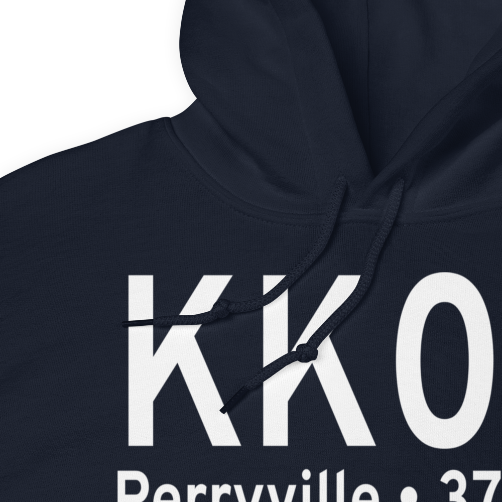 Perryville Regional Airport (KK02) ICAO Hoodie Sweatshirt 