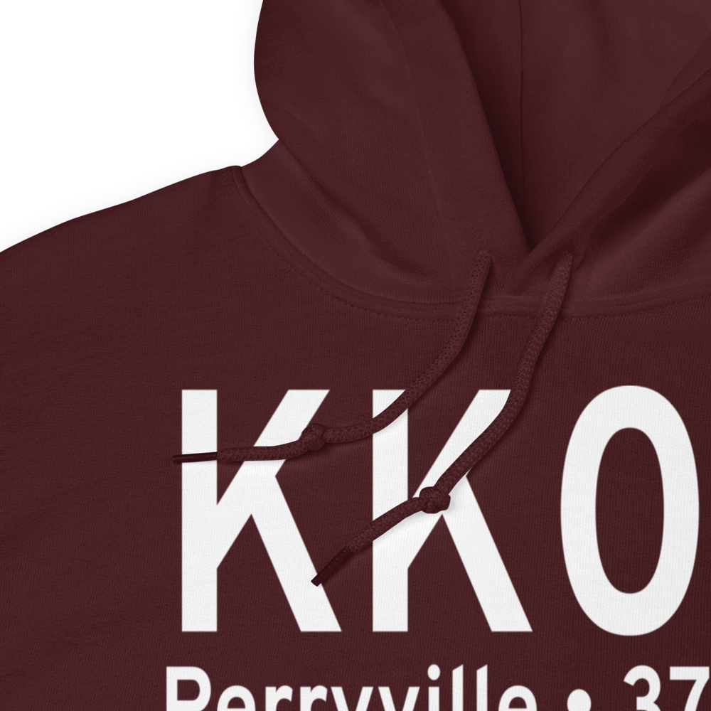 Perryville Regional Airport (KK02) ICAO Hoodie Sweatshirt 