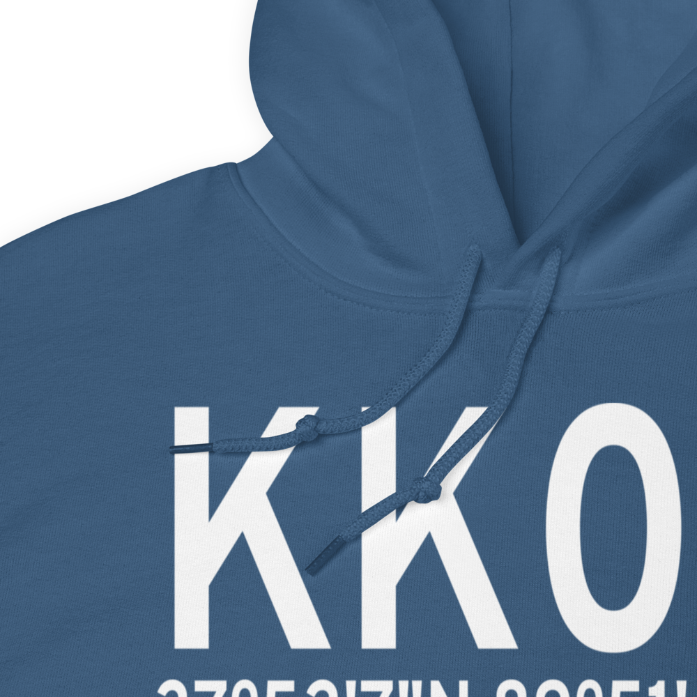 Perryville Regional Airport (KK02) ICAO Hoodie Sweatshirt 