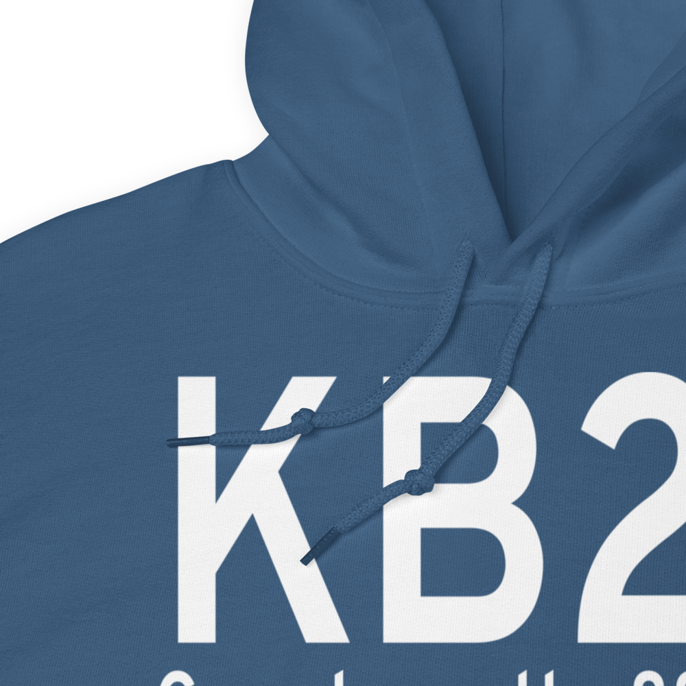 Sugarloaf Regional Airport (KB21) ICAO Hoodie Sweatshirt 