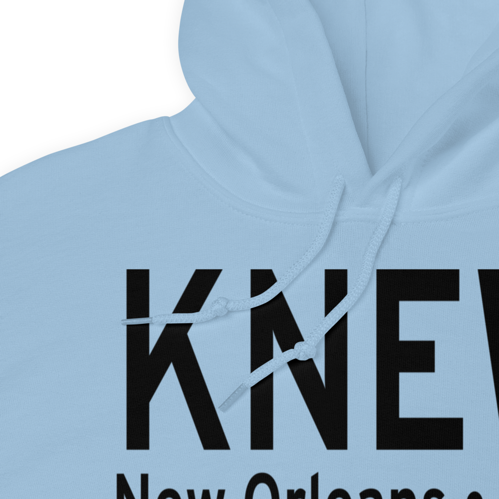 Lakefront Airport (KNEW) ICAO Hoodie Sweatshirt 