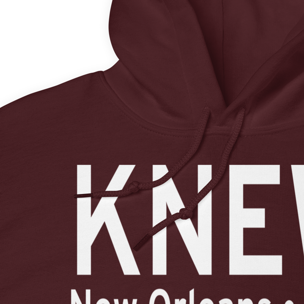 Lakefront Airport (KNEW) ICAO Hoodie Sweatshirt 