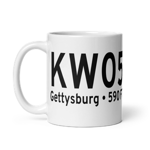 Gettysburg Regional Airport (KW05) ICAO Mug