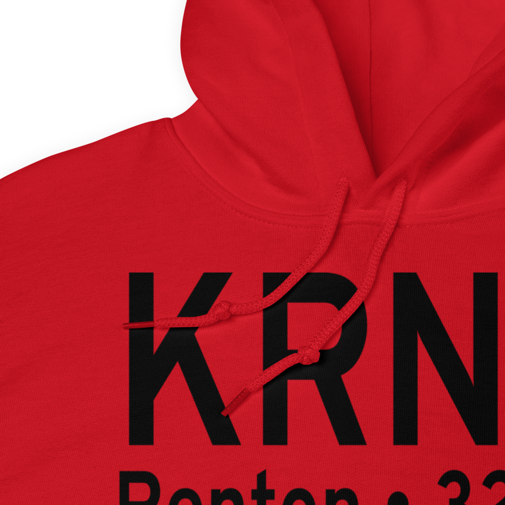 Renton Municipal Airport (KRNT) ICAO Hoodie Sweatshirt 