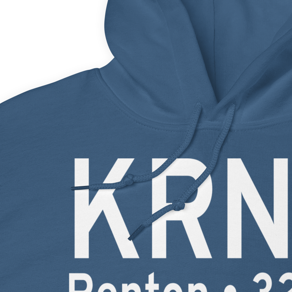 Renton Municipal Airport (KRNT) ICAO Hoodie Sweatshirt 