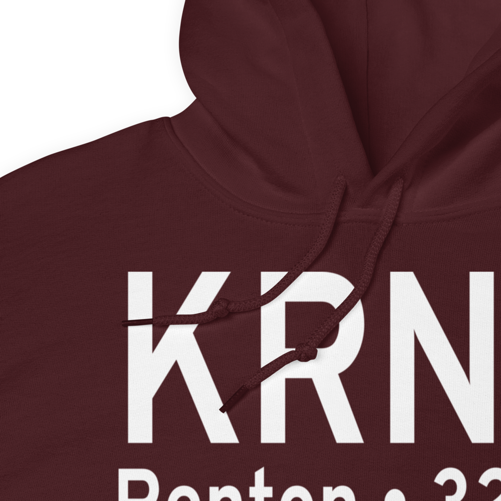 Renton Municipal Airport (KRNT) ICAO Hoodie Sweatshirt 