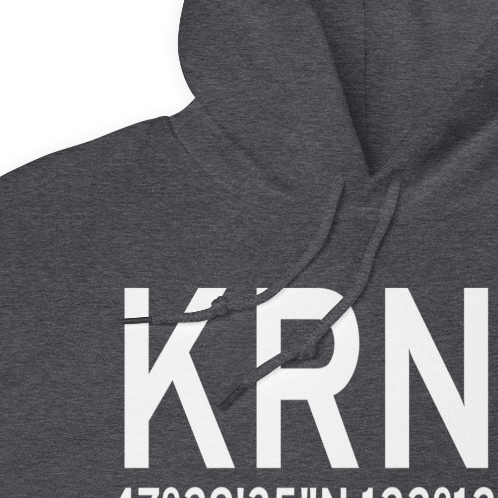 Renton Municipal Airport (KRNT) ICAO Hoodie Sweatshirt 