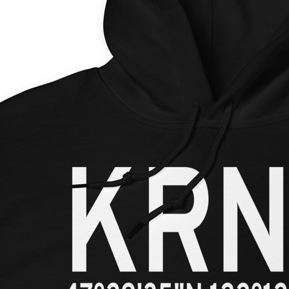 Renton Municipal Airport (KRNT) ICAO Hoodie Sweatshirt 