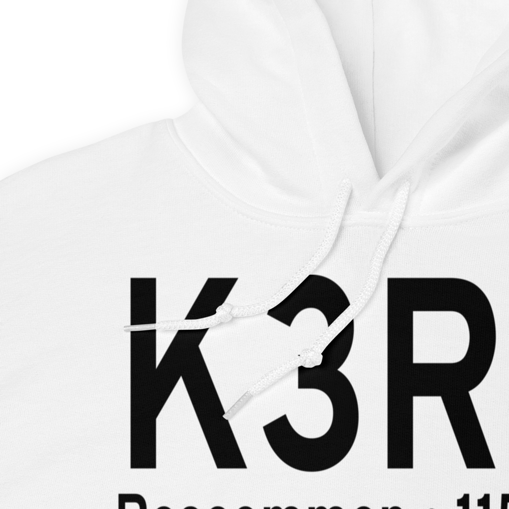 Roscommon Conservation Airport (K3RC) ICAO Hoodie Sweatshirt 