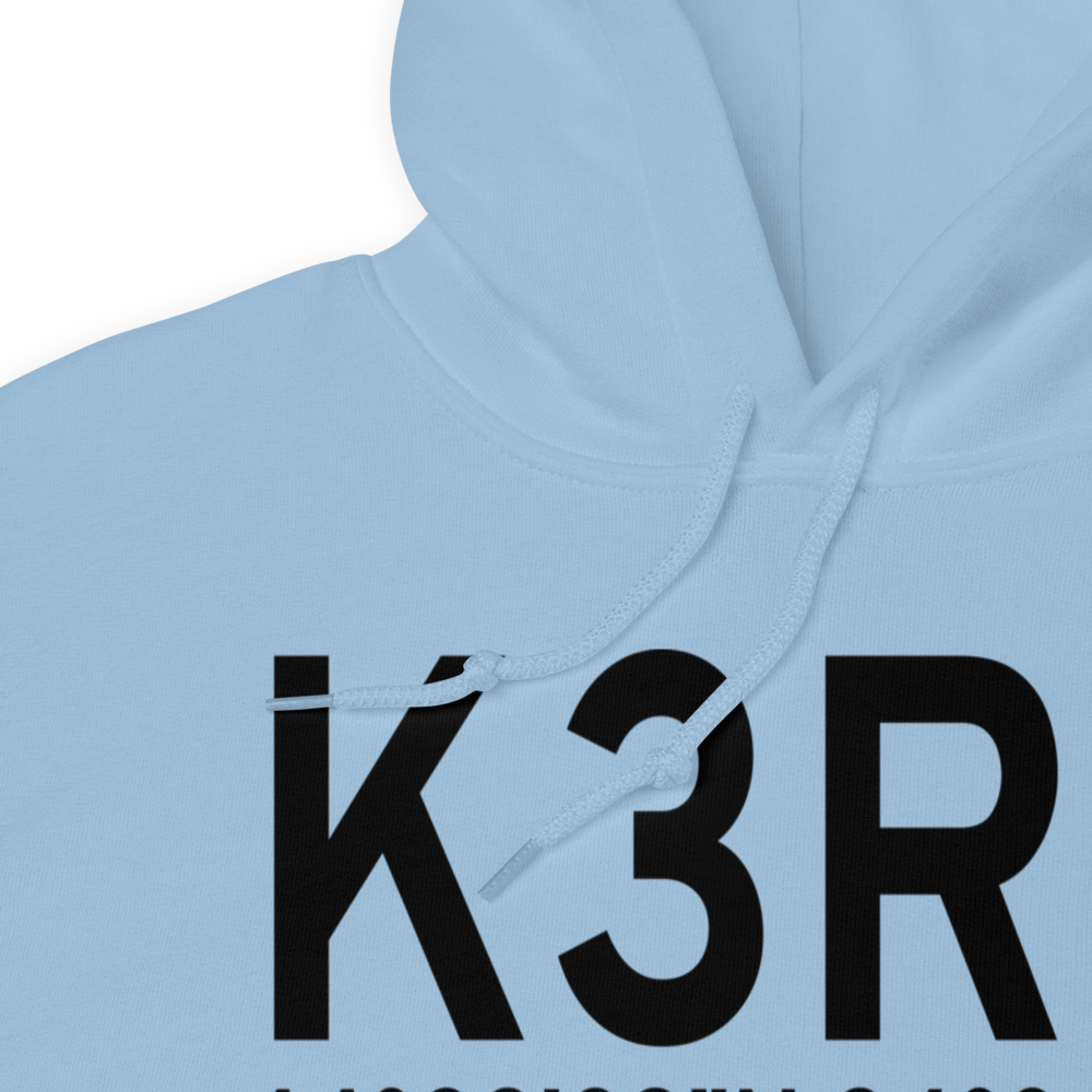 Roscommon Conservation Airport (K3RC) ICAO Hoodie Sweatshirt 