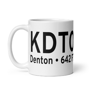 Denton Municipal Airport (KDTO) ICAO Mug