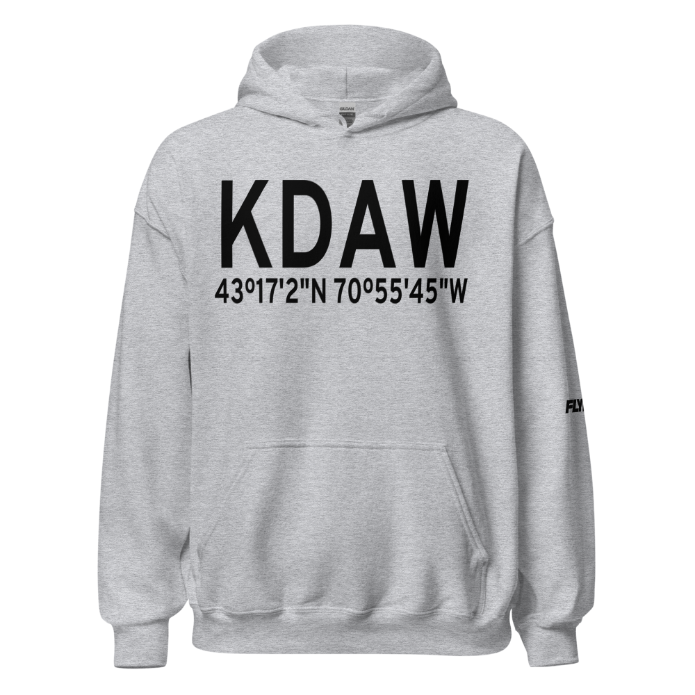 Skyhaven Airport (KDAW) ICAO Hoodie Sweatshirt 