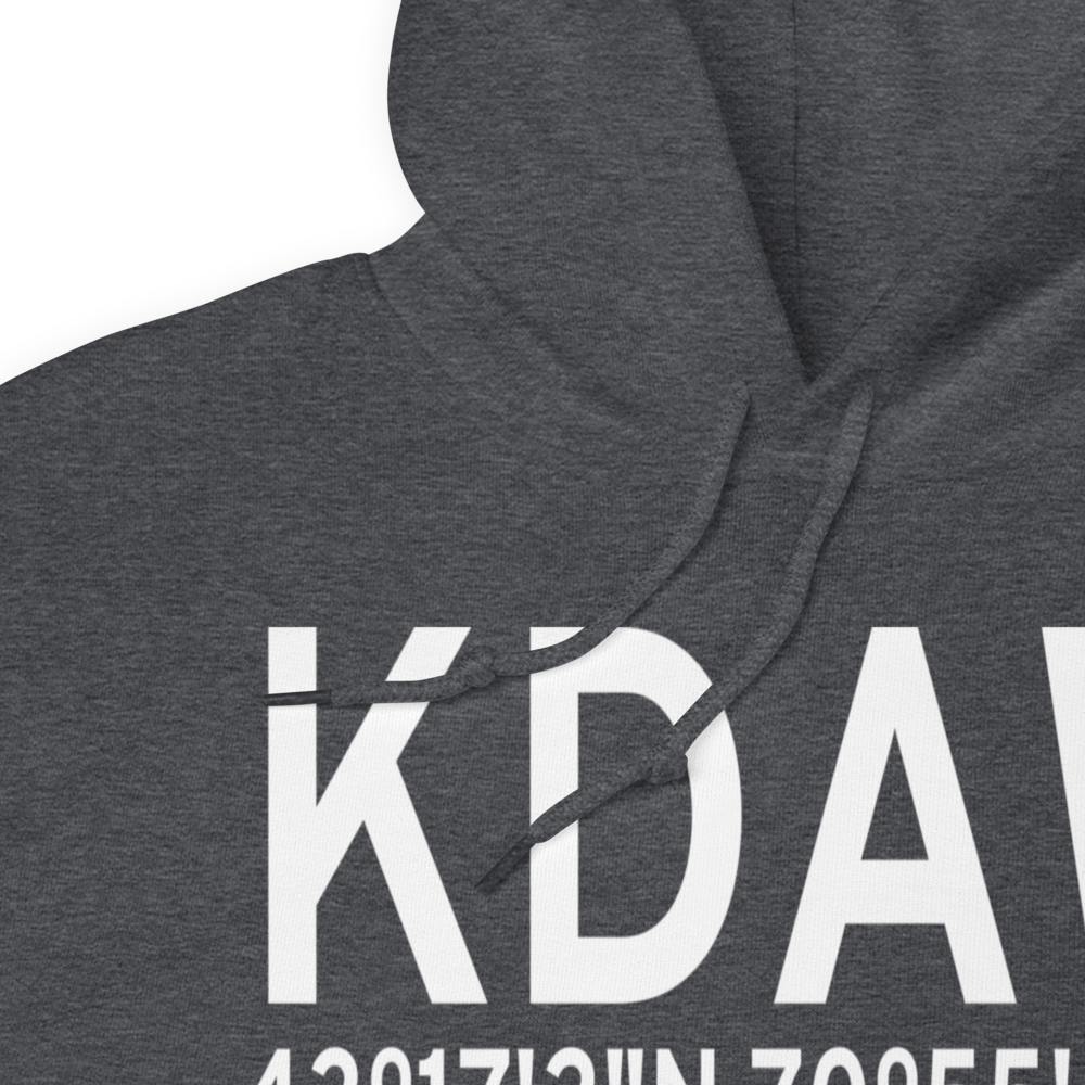 Skyhaven Airport (KDAW) ICAO Hoodie Sweatshirt 