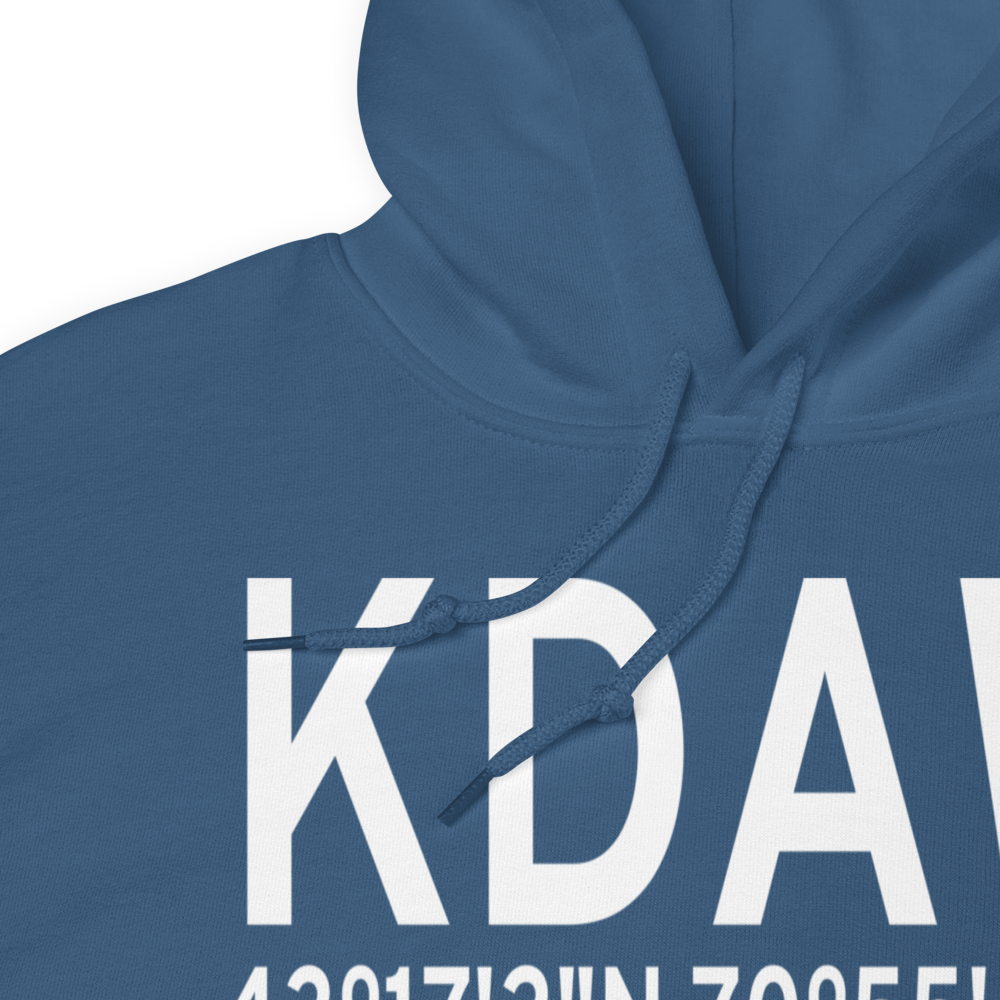 Skyhaven Airport (KDAW) ICAO Hoodie Sweatshirt 