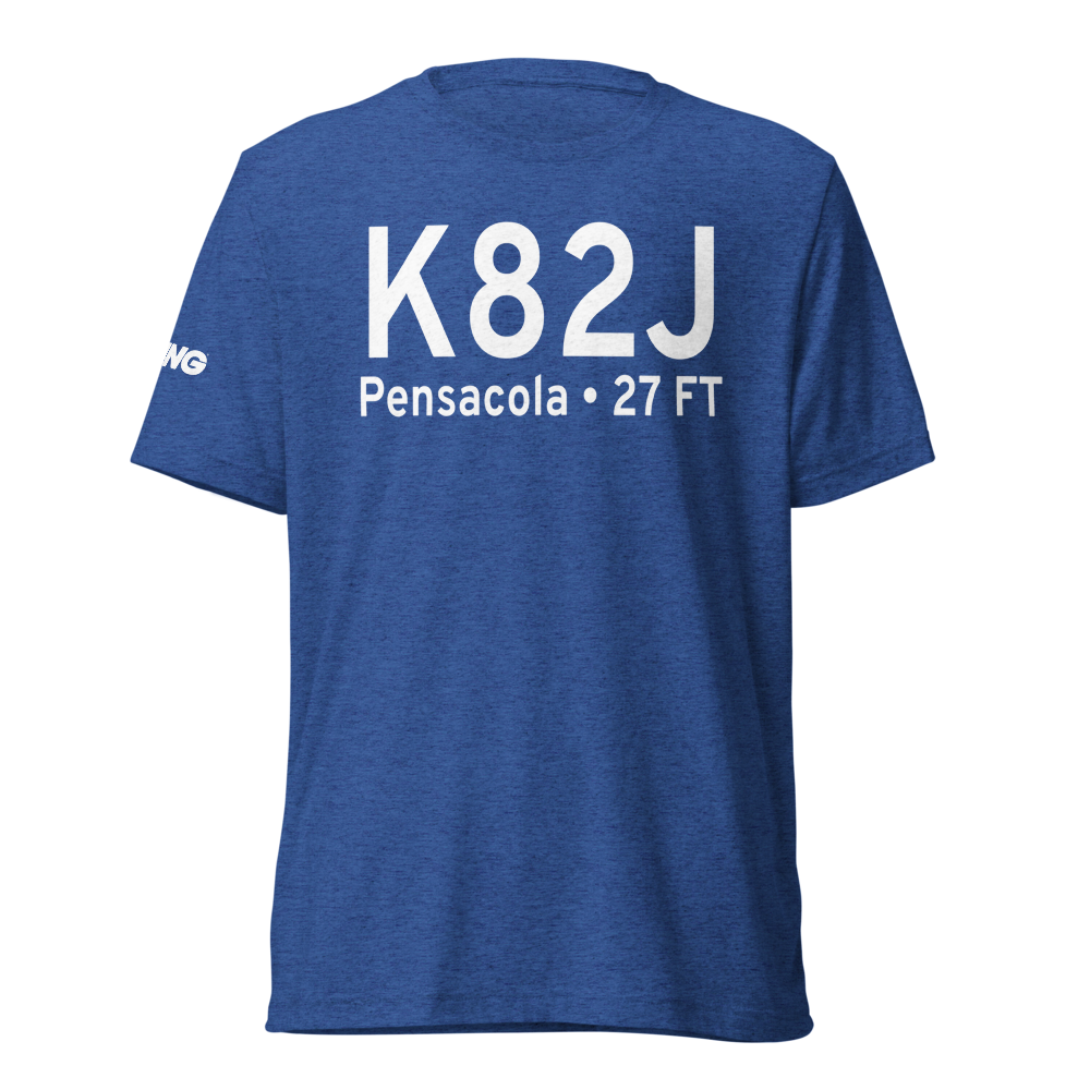 Ferguson Airport (K82J) ICAO Tri-blend T-Shirt 
