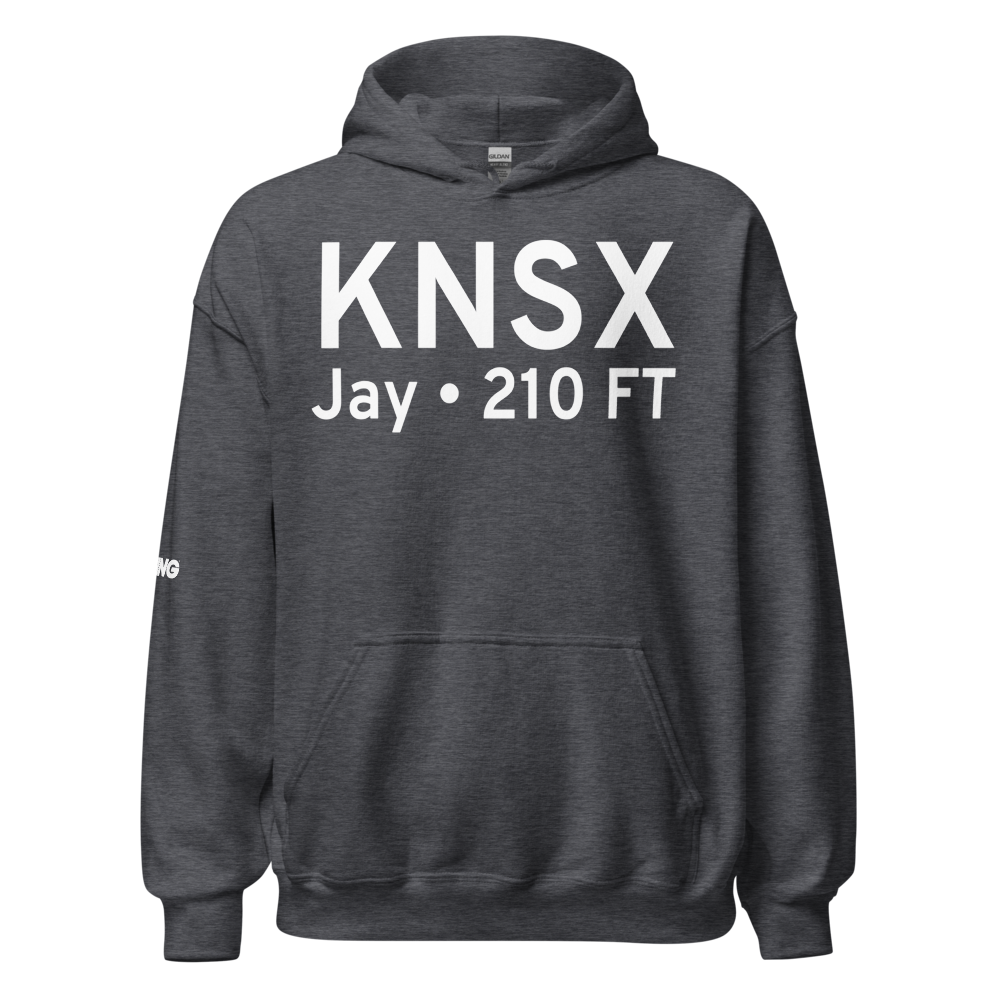 Navy Outlying Field Site X Heliport (KNSX) ICAO Hoodie Sweatshirt 