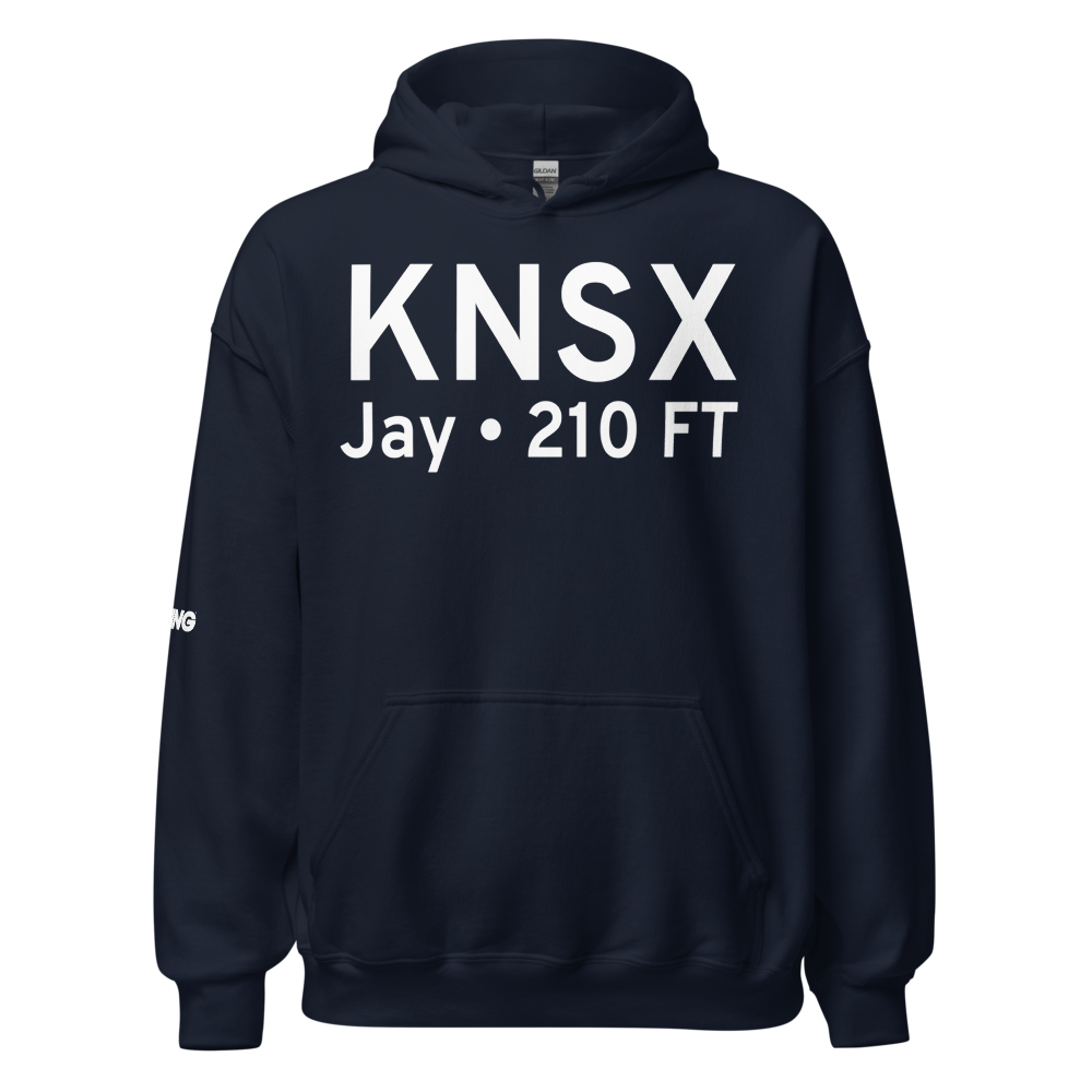 Navy Outlying Field Site X Heliport (KNSX) ICAO Hoodie Sweatshirt 