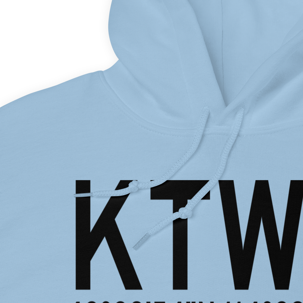 Joslin Field Magic Valley Regional Airport (KTWF) ICAO Hoodie Sweatshirt 