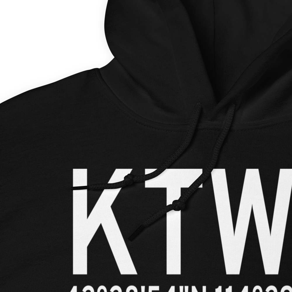 Joslin Field Magic Valley Regional Airport (KTWF) ICAO Hoodie Sweatshirt 