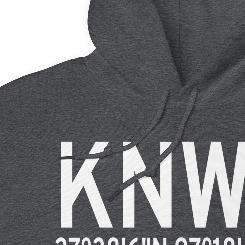 Waldron Field Nolf Airport (KNWL) ICAO Hoodie Sweatshirt 