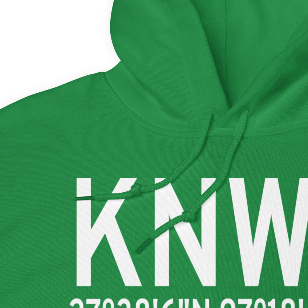 Waldron Field Nolf Airport (KNWL) ICAO Hoodie Sweatshirt 