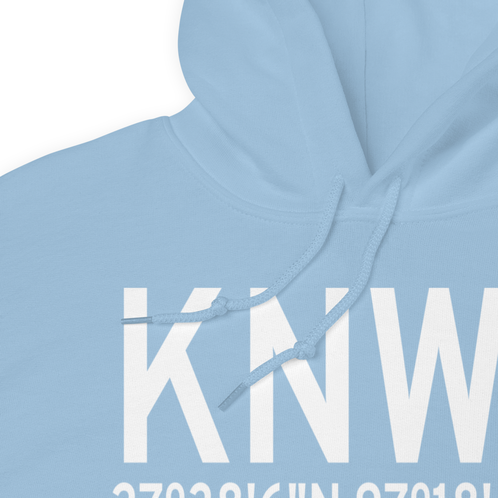 Waldron Field Nolf Airport (KNWL) ICAO Hoodie Sweatshirt 