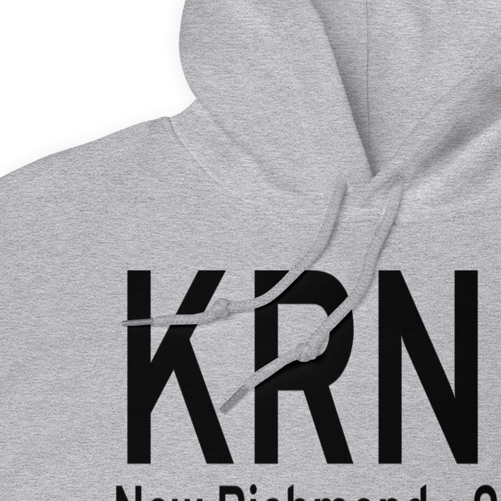 New Richmond Regional Airport (KRNH) ICAO Hoodie Sweatshirt 
