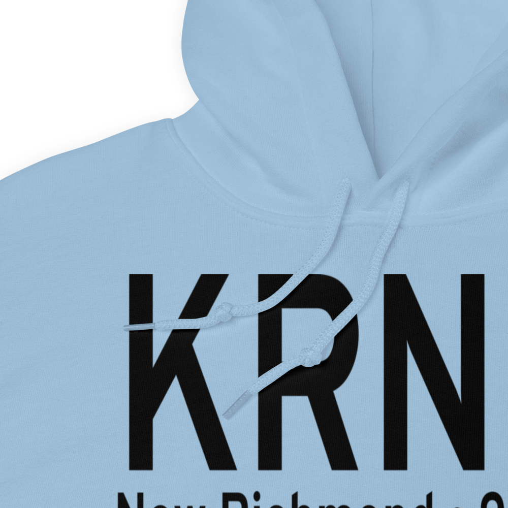 New Richmond Regional Airport (KRNH) ICAO Hoodie Sweatshirt 