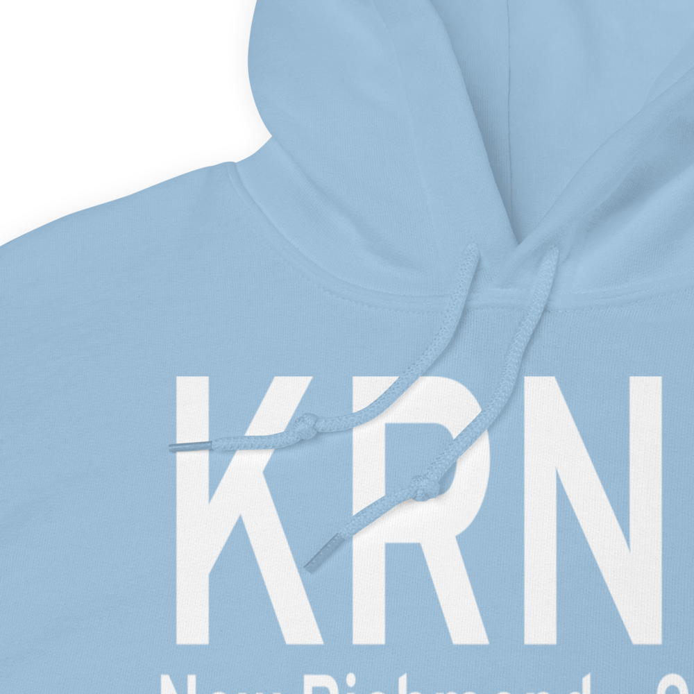 New Richmond Regional Airport (KRNH) ICAO Hoodie Sweatshirt 