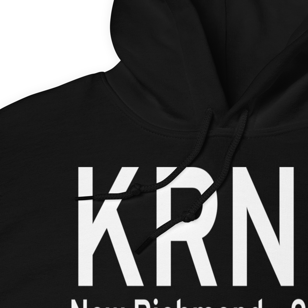 New Richmond Regional Airport (KRNH) ICAO Hoodie Sweatshirt 