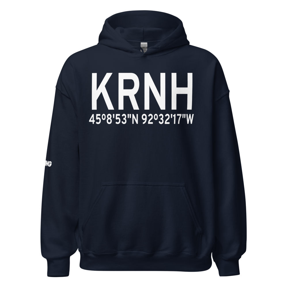 New Richmond Regional Airport (KRNH) ICAO Hoodie Sweatshirt 