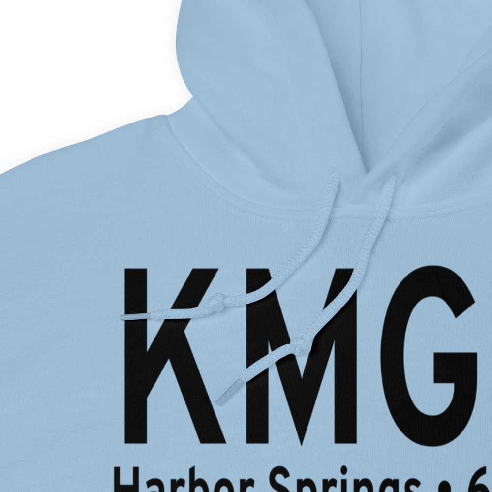 Harbor Springs Airport (KMGN) ICAO Hoodie Sweatshirt 
