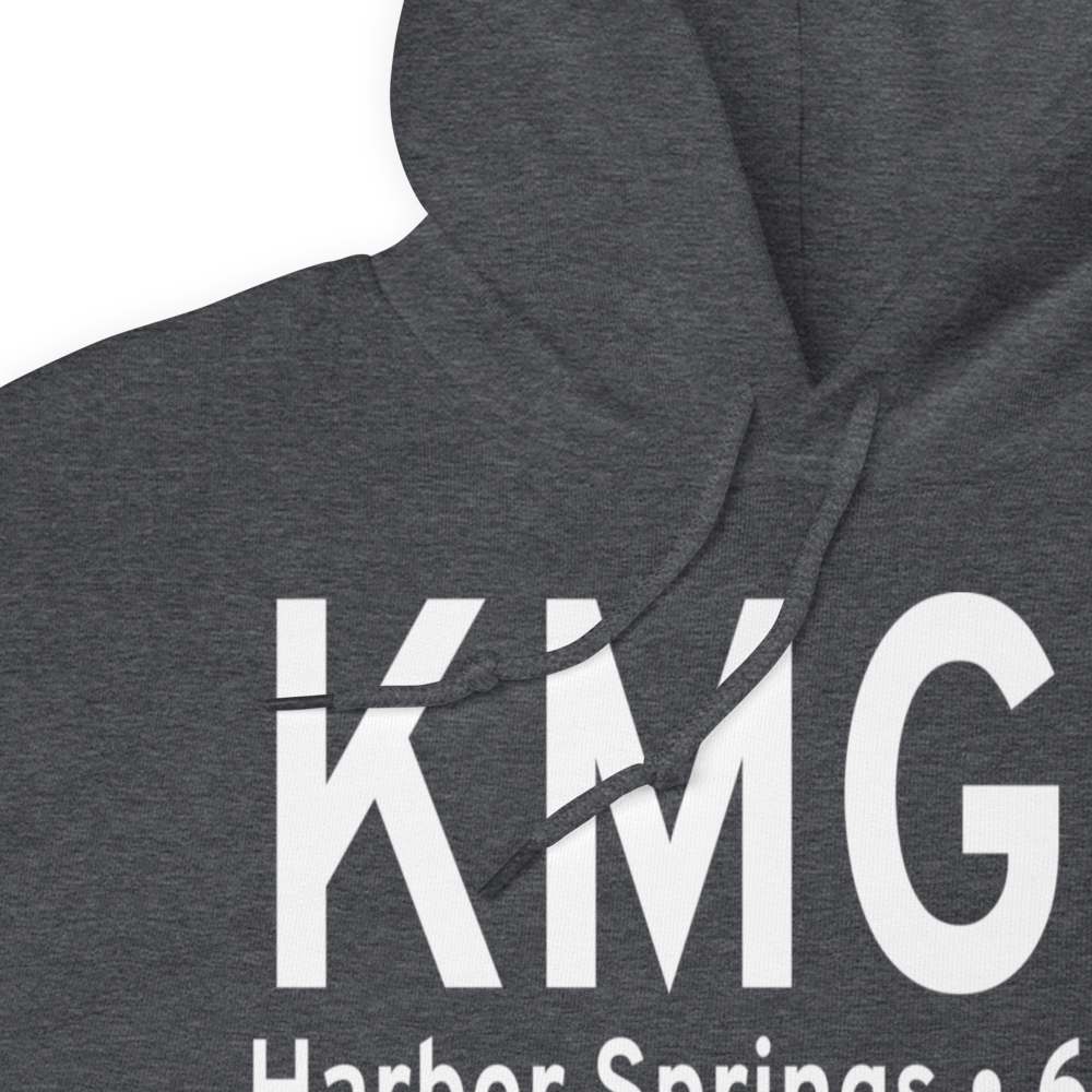 Harbor Springs Airport (KMGN) ICAO Hoodie Sweatshirt 