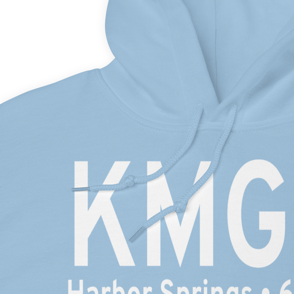 Harbor Springs Airport (KMGN) ICAO Hoodie Sweatshirt 