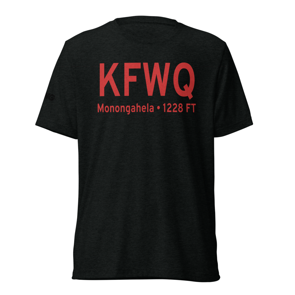 Rostraver Airport (KFWQ) ICAO Tri-blend T-Shirt 