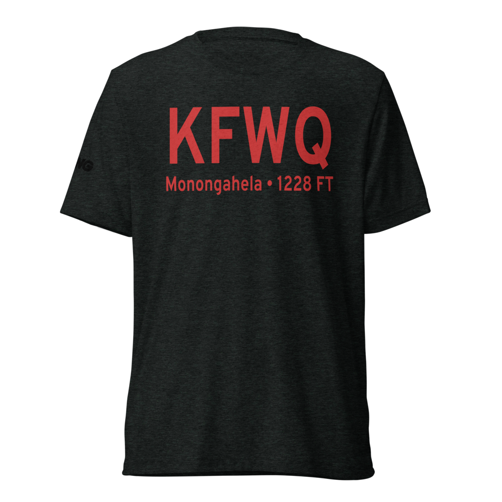 Rostraver Airport (KFWQ) ICAO Tri-blend T-Shirt 