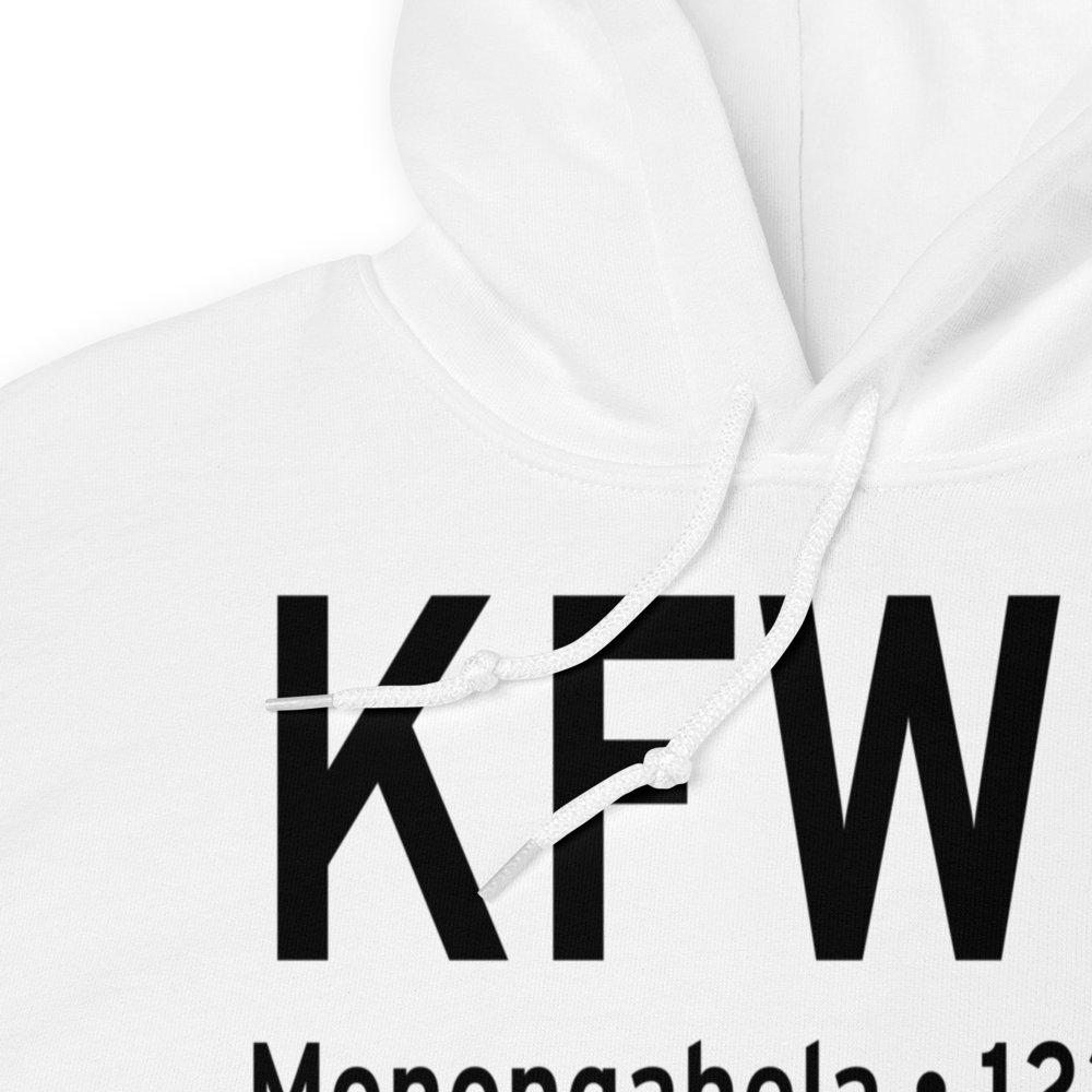 Rostraver Airport (KFWQ) ICAO Hoodie Sweatshirt 