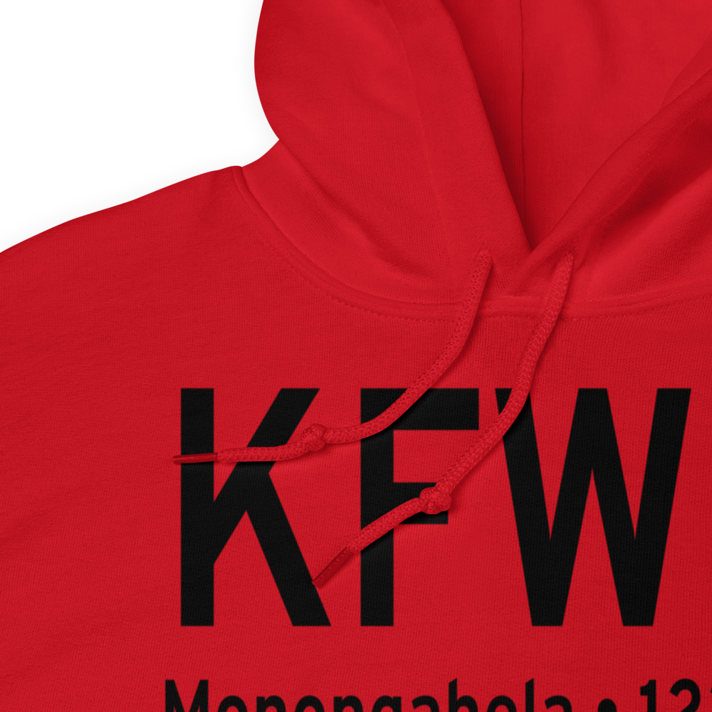 Rostraver Airport (KFWQ) ICAO Hoodie Sweatshirt 